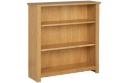 HOME Porto Solid Wood Bookcase - Oak Effect.